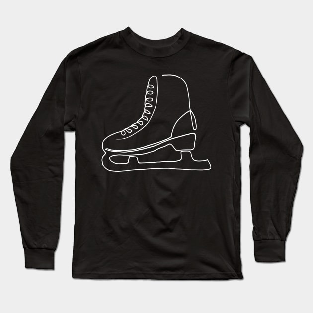 One line skate Long Sleeve T-Shirt by COLeRIC